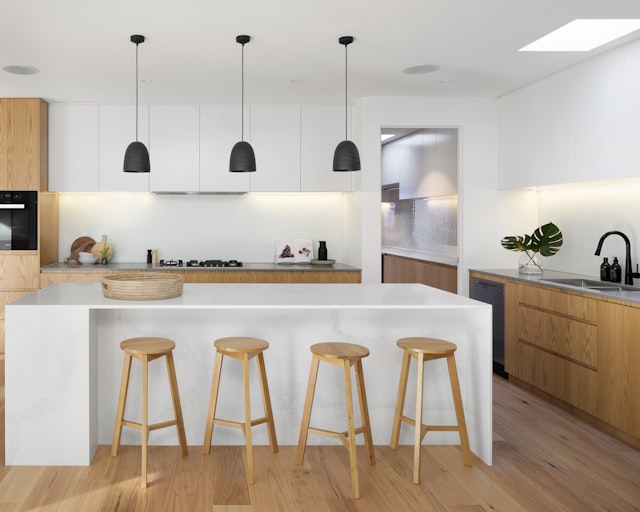 Tidy modern office with clean desks after a Sparkle visit